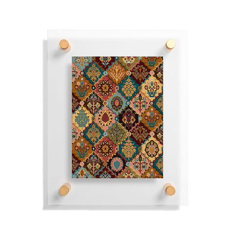 DESIGN d´annick Oriental granny squares Floating Acrylic Print