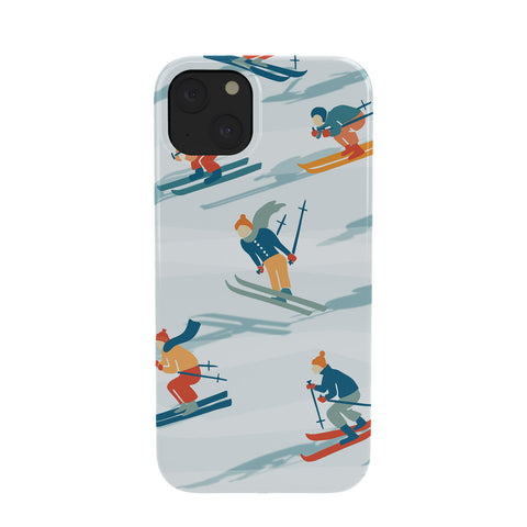DESIGN d´annick Retro Sportive Ski alpine light Phone Case