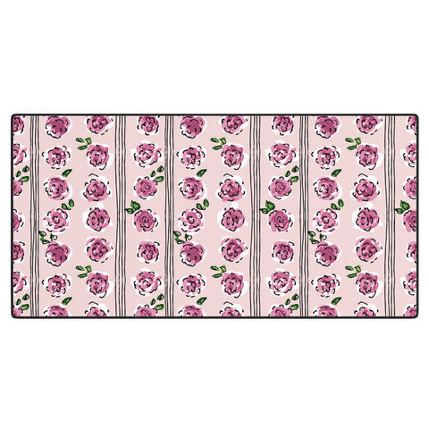 DESIGN d´annick romantic rose pattern sweet Desk Mat