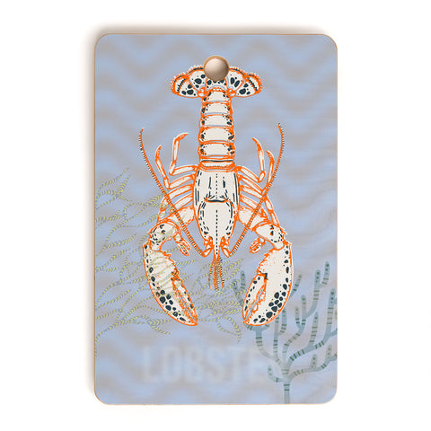 DESIGN d´annick Sea life lobster Neptunes joy Cutting Board Rectangle