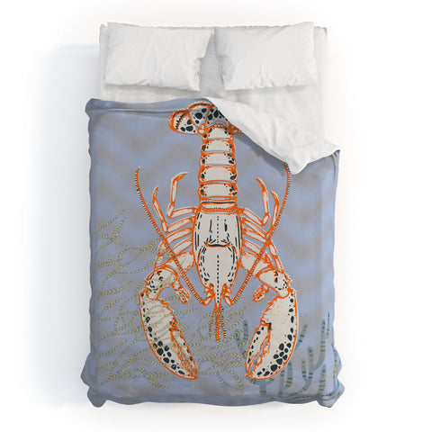 DESIGN d´annick Sea life lobster Neptunes joy Duvet Cover