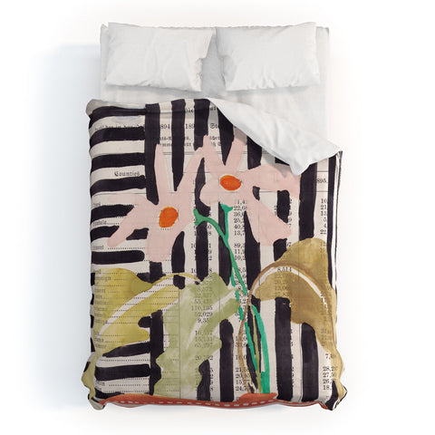 DESIGN d´annick still life with a vase modern Duvet Cover