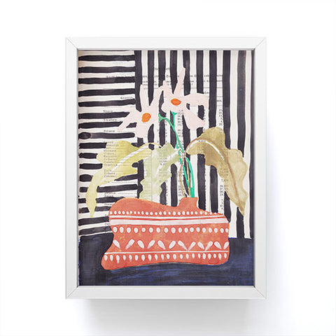 DESIGN d´annick still life with a vase modern Framed Mini Art Print