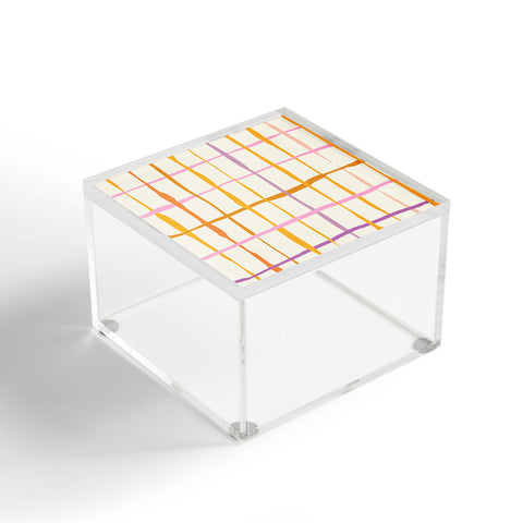 DESIGN d´annick Summer lines orange Acrylic Box
