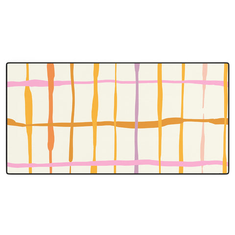 DESIGN d´annick Summer lines orange Desk Mat
