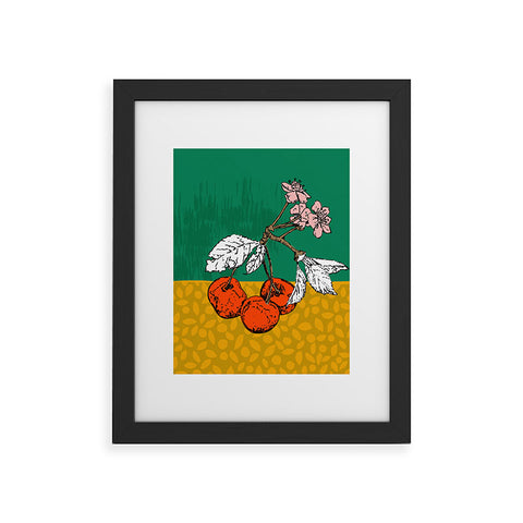 DESIGN d´annick Super fruits Cherry Framed Art Print