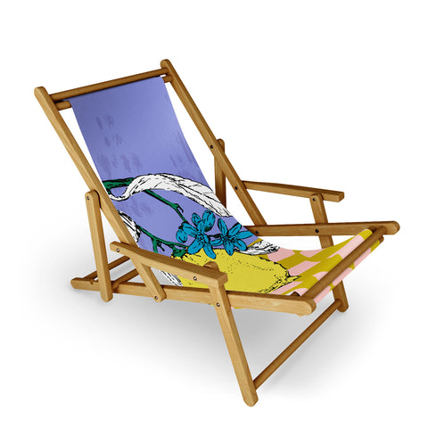 DESIGN d´annick Super fruits Lemon Sling Chair