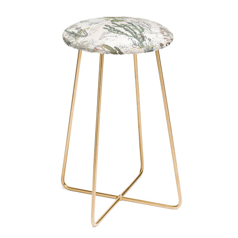 DESIGN d´annick whimsical cactus landscape airy Counter Stool