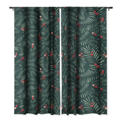 DESIGN d´annick winter christmas time green Blackout Non Repeat