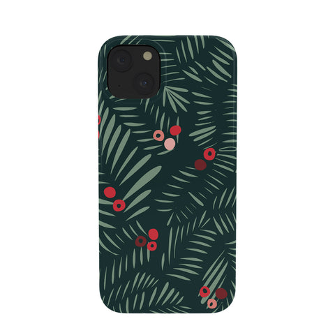 DESIGN d´annick winter christmas time green Phone Case