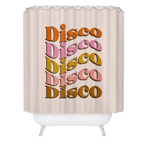 DirtyAngelFace Groovy Disco Disco Shower Curtain