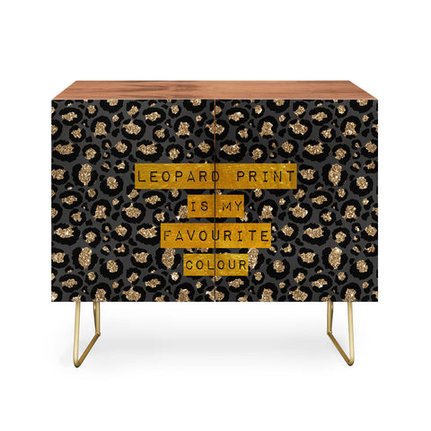 DirtyAngelFace Leopard Print Is My Favourite Credenza