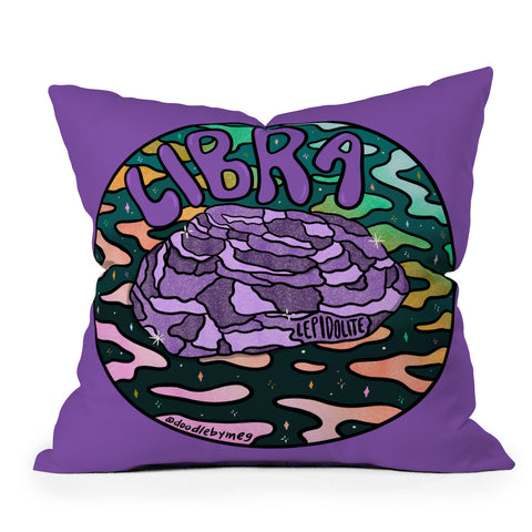 Doodle By Meg Libra Crystal Outdoor Throw Pillow