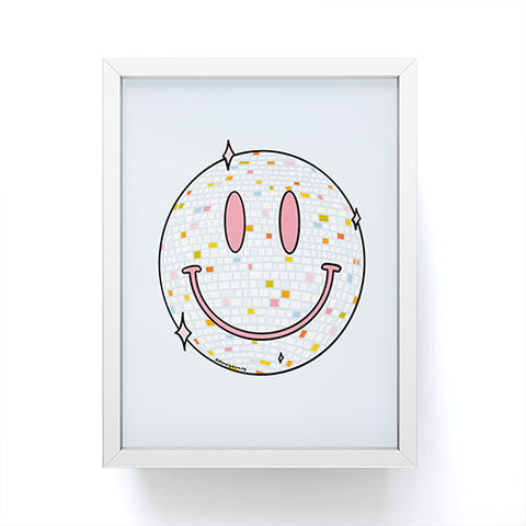 Doodle By Meg Smiley Disco Ball Framed Mini Art Print