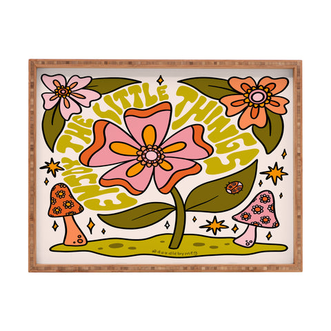 Doodle By Meg The Little Things Rectangular Tray
