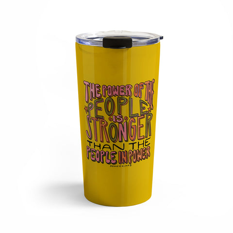 Doodle By Meg The Power of the People Travel Mug