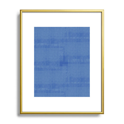 DorcasCreates Blue on Blue I Metal Framed Art Print