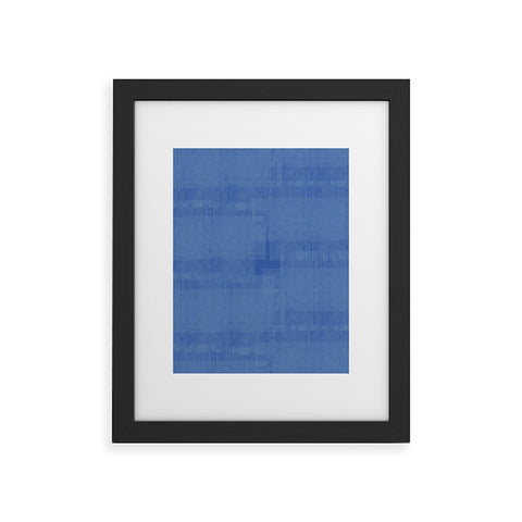 DorcasCreates Blue on Blue I Framed Art Print