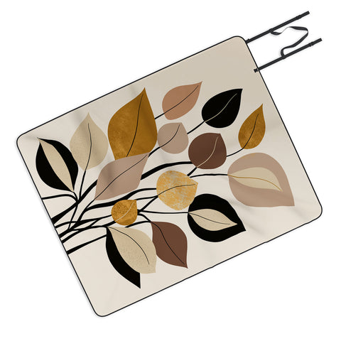 DorisciciArt Leaf collection Picnic Blanket