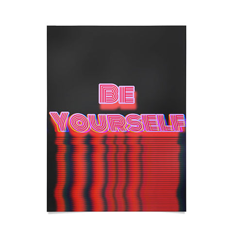 DuckyB Be Yourself I Poster