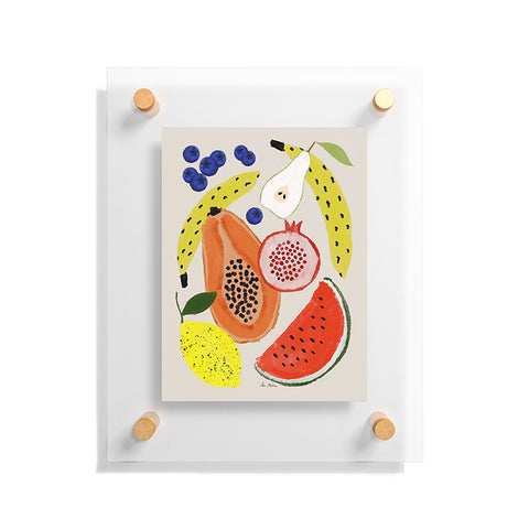 El buen limon Acrylic Fruits Floating Acrylic Print