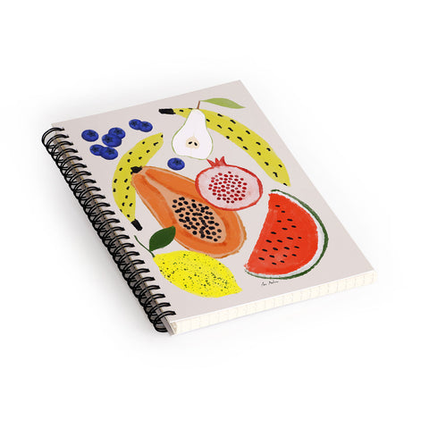 El buen limon Acrylic Fruits Spiral Notebook