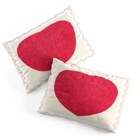 El buen limon Heart and love stamp Pillow Shams