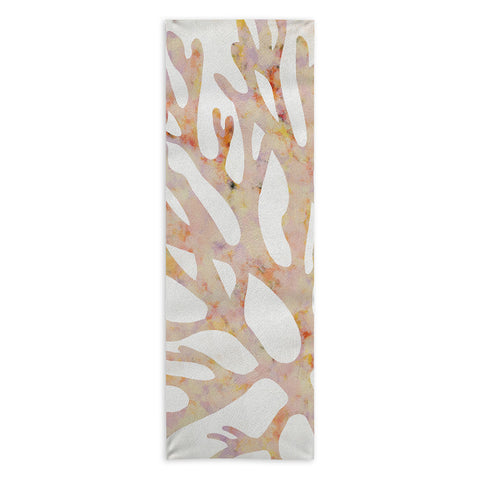El buen limon Marine corals Yoga Towel