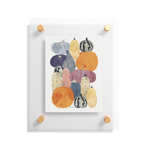 El buen limon Pumpkin still life Floating Acrylic Print