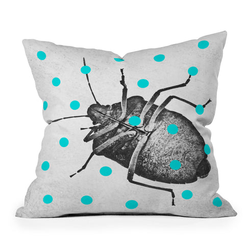 Elisabeth Fredriksson Little Stinkbug Outdoor Throw Pillow