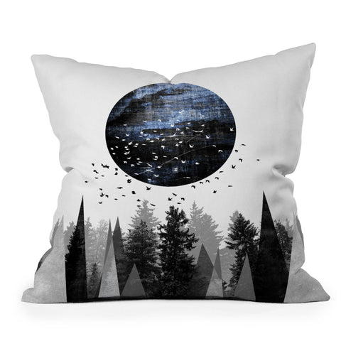 Elisabeth Fredriksson Nature Outdoor Throw Pillow