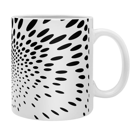 Elisabeth Fredriksson Polka Dot Spin Coffee Mug