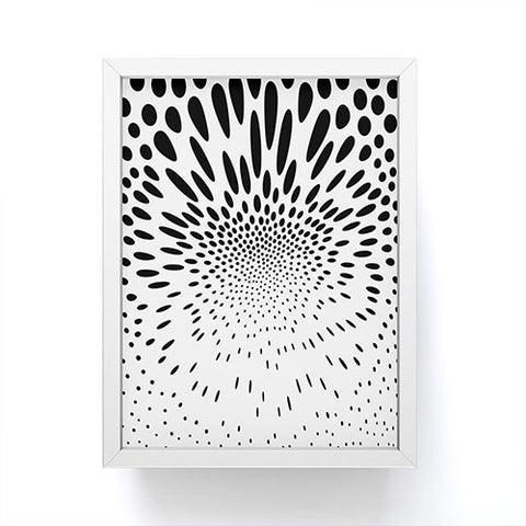 Elisabeth Fredriksson Polka Dot Spin Framed Mini Art Print