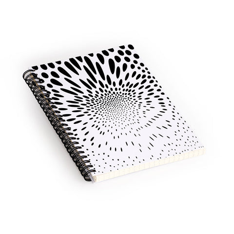 Elisabeth Fredriksson Polka Dot Spin Spiral Notebook