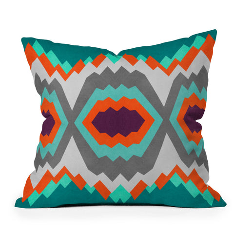 Elisabeth Fredriksson Valley Pattern Outdoor Throw Pillow