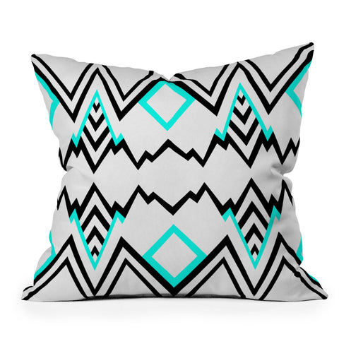 Elisabeth Fredriksson Wicked Valley Pattern 1 Outdoor Throw Pillow