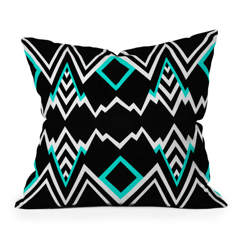 Elisabeth Fredriksson Wicked Valley Pattern 2 Outdoor Throw Pillow