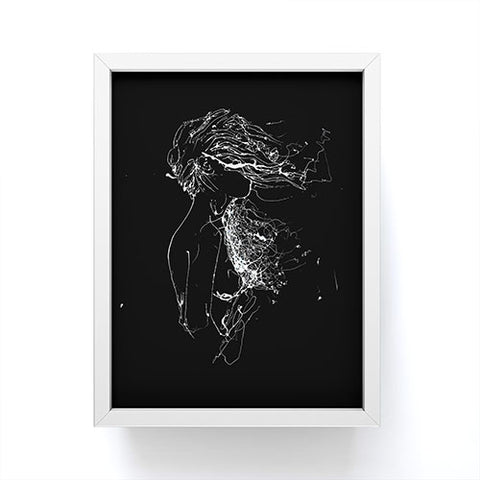 Elodie Bachelier Val by night Framed Mini Art Print