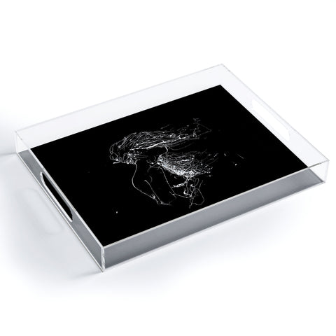 Elodie Bachelier Val by night Acrylic Tray