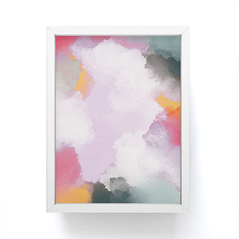 Emanuela Carratoni Abstract Colors 1 Framed Mini Art Print