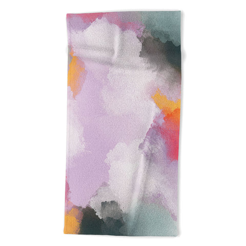 Emanuela Carratoni Abstract Colors 1 Beach Towel