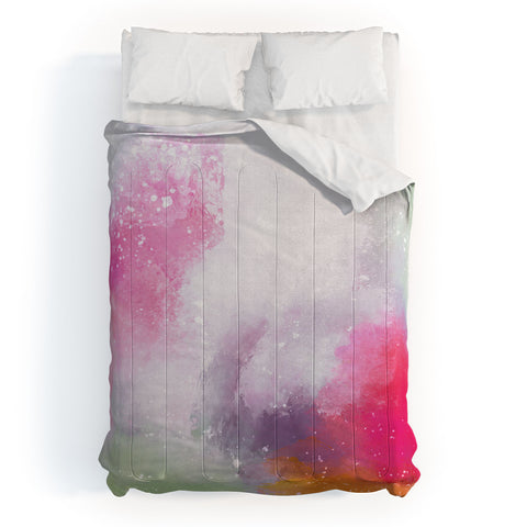 Emanuela Carratoni Abstract Colors 2 Comforter