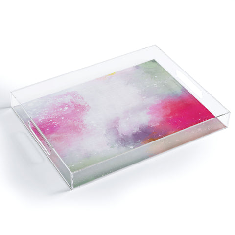 Emanuela Carratoni Abstract Colors 2 Acrylic Tray