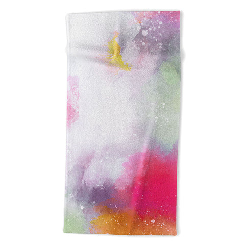 Emanuela Carratoni Abstract Colors 2 Beach Towel