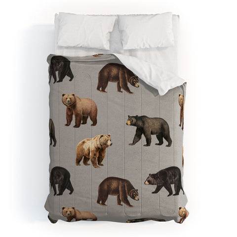 Emanuela Carratoni Bears Theme Comforter