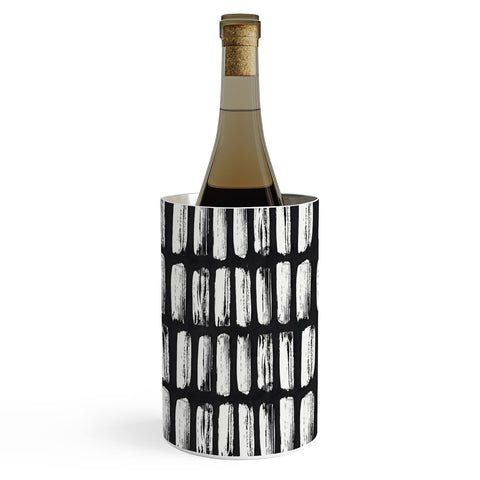 Emanuela Carratoni Black and White Texture Wine Chiller