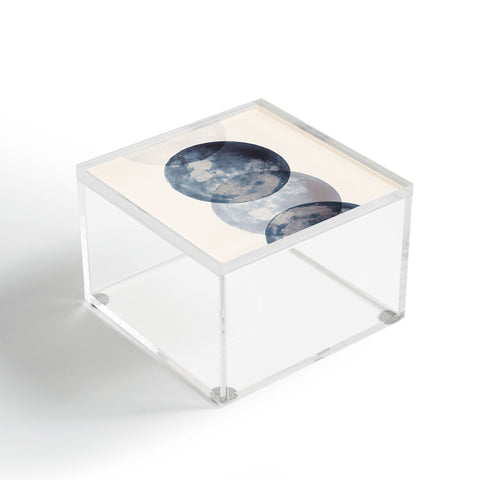 Emanuela Carratoni Blue Moon Phases Acrylic Box