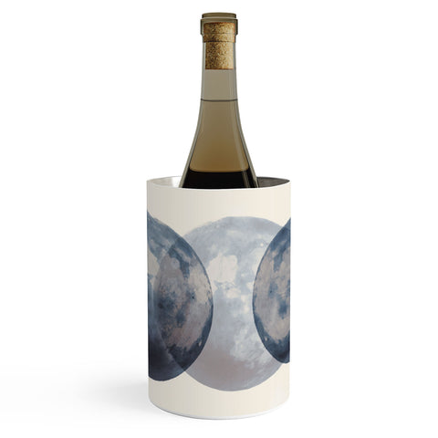 Emanuela Carratoni Blue Moon Phases Wine Chiller