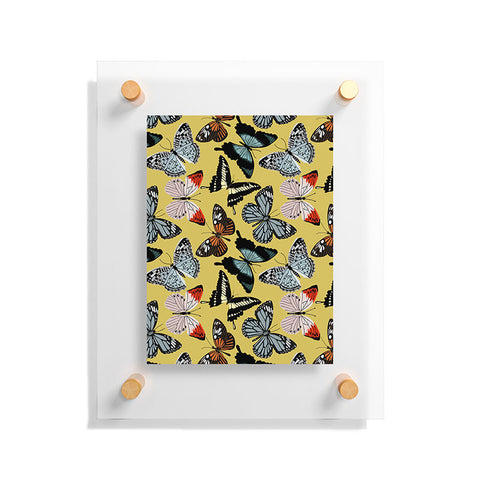 Emanuela Carratoni Boho Butterflies Floating Acrylic Print