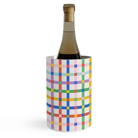 Emanuela Carratoni Checkered Crossings Wine Chiller